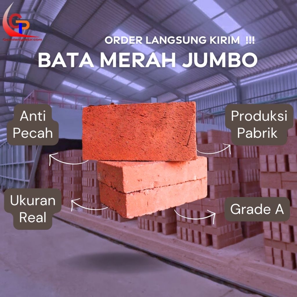 Bata Merah Jumbo Super Order 1 Truk