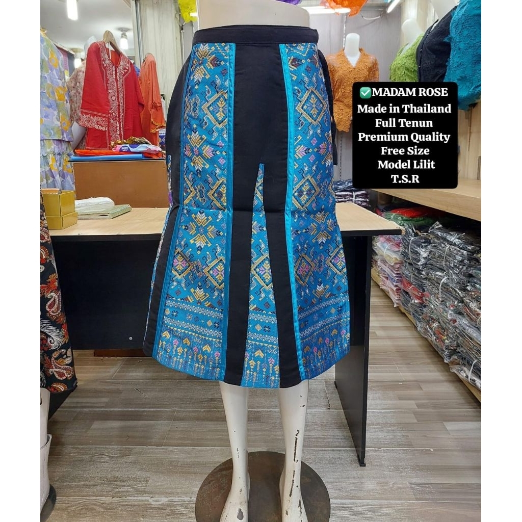 Rok lilit tenun import made in bangkok madam rose