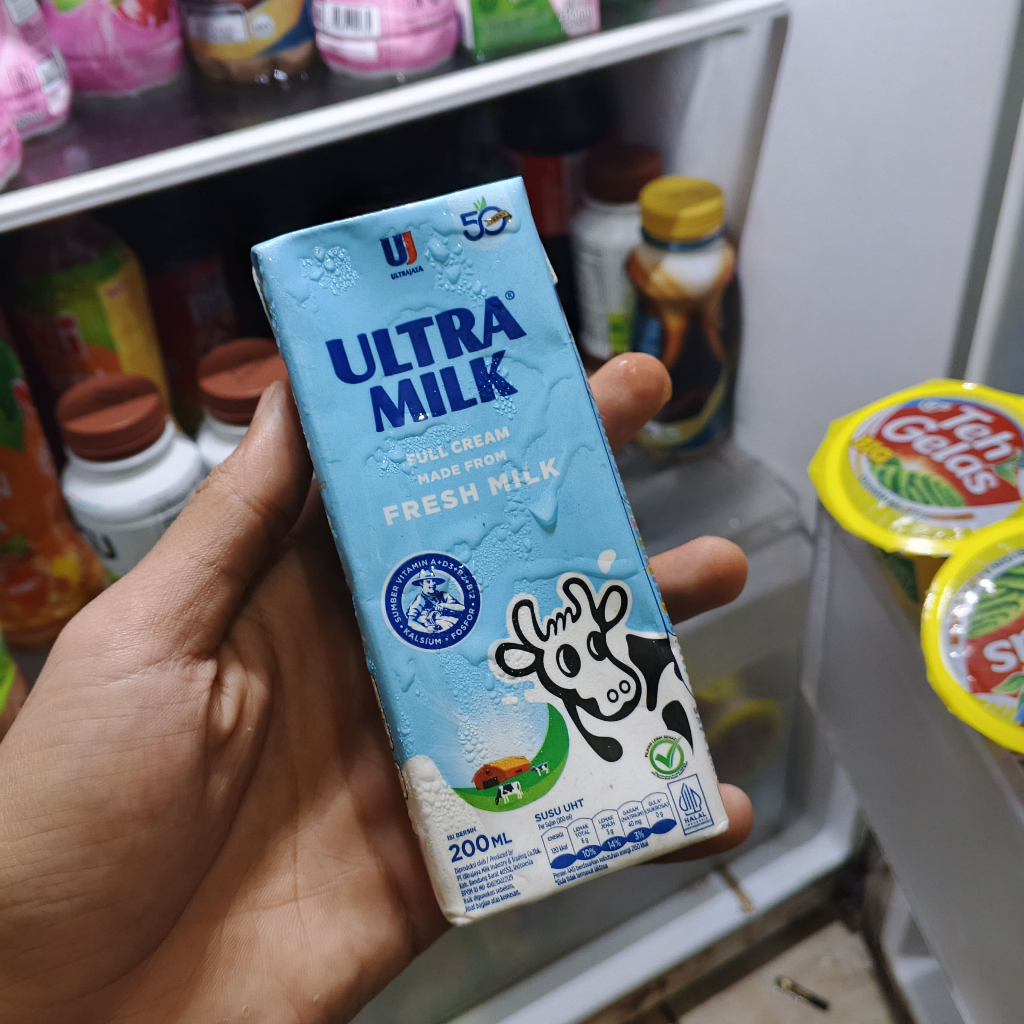 

Satuan Minuman Ultra Milk 200ml & 250ml