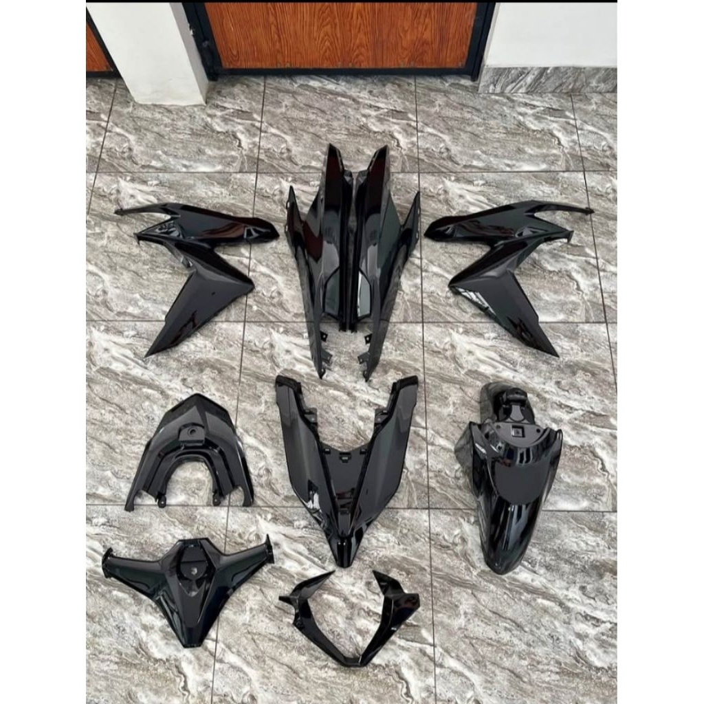 Body Vario new 125 150 gen 1 hitam glosi original honda
