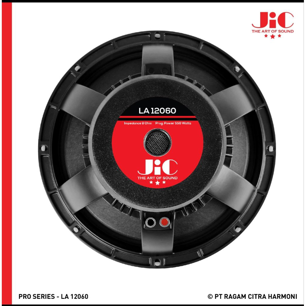 speaker jic LA 12060 speaker 12 inc