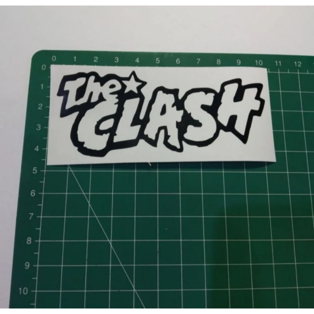 

stiker cutting the clash