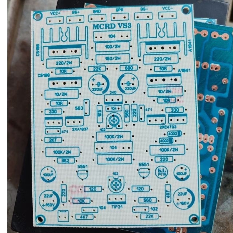 PCB DRIVER MCRD VS3 FLAT