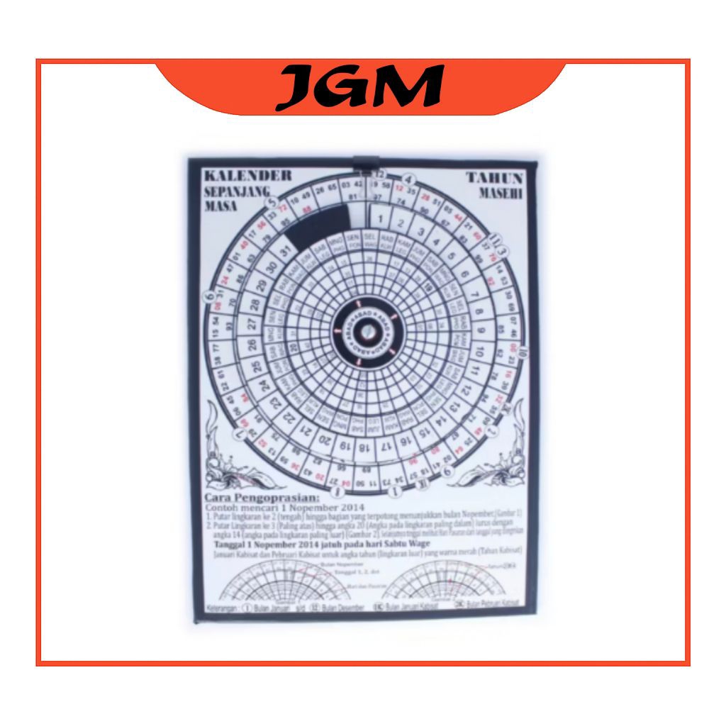 

Bisa COD Kalender Sepanjang Masa Kalender Abadi Kalender Putar || Kalender Dinding