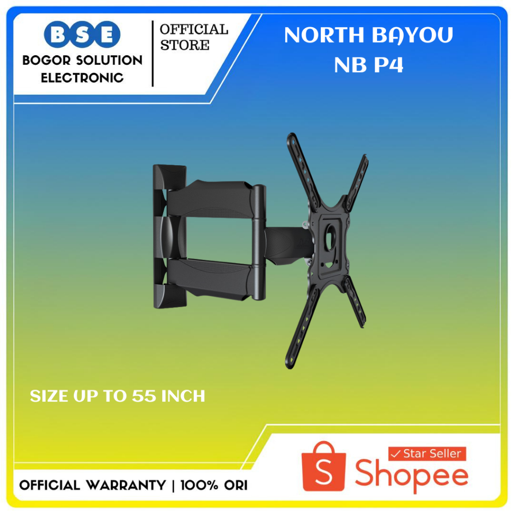 Bracket Swivel Original North Bayou Upto 55" Inch NB P4 North Bayou P4