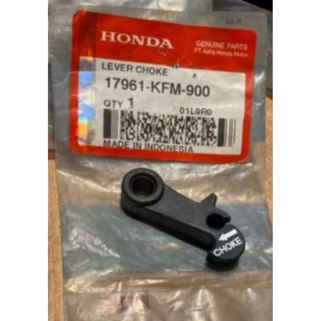 17961KFM900 Tuas lever choke cuk honda Kirana Supra x 125 fit karisma original AHM 17961 KFM 900 | 1