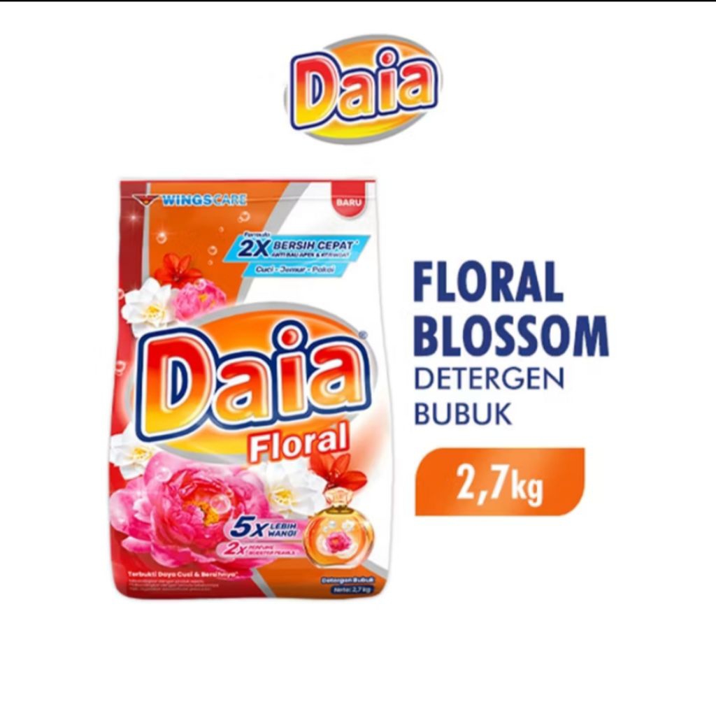 Daia Detergen Bubuk 2,7 KG