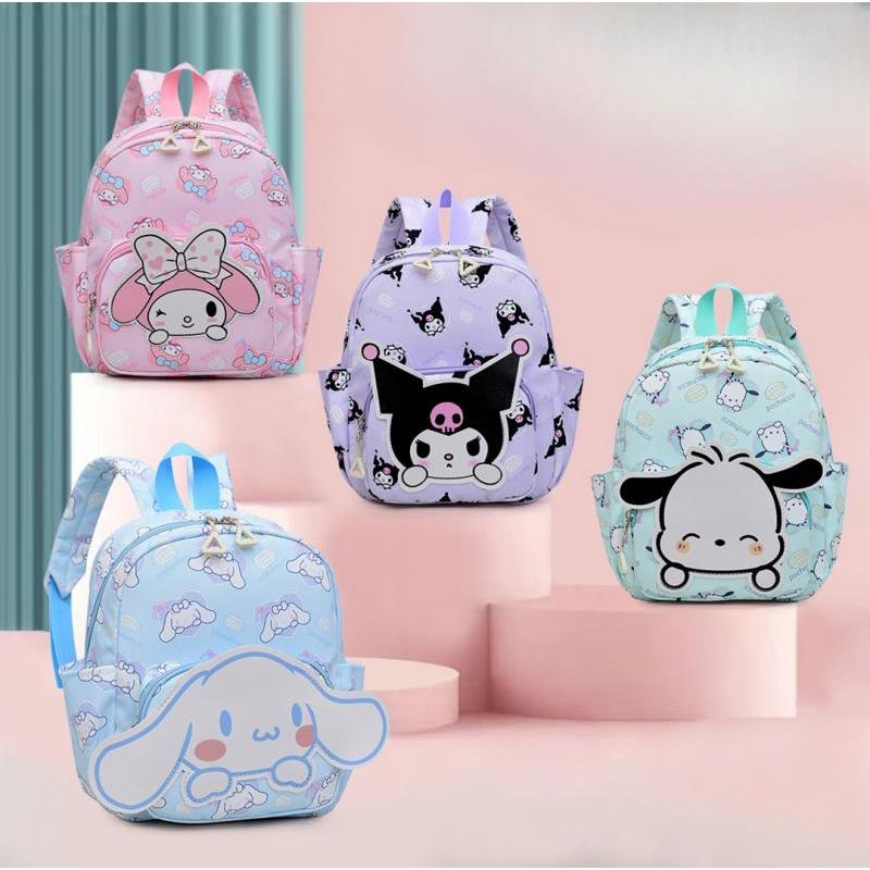 Tas Ransel Sekolah Miniso Sanrio Anak Perempuan Paud TK SD Backpack Sekolah / Tas Anak Miniso