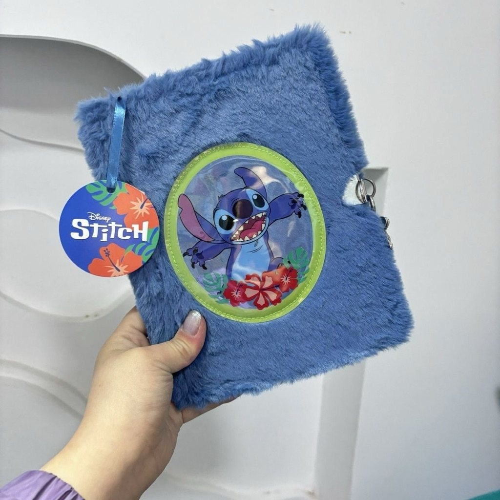 

[PREORDER] Buku Catatan Plush Stitch dengan Gembok – Notebook Lucu Plus Kunci Keamanan