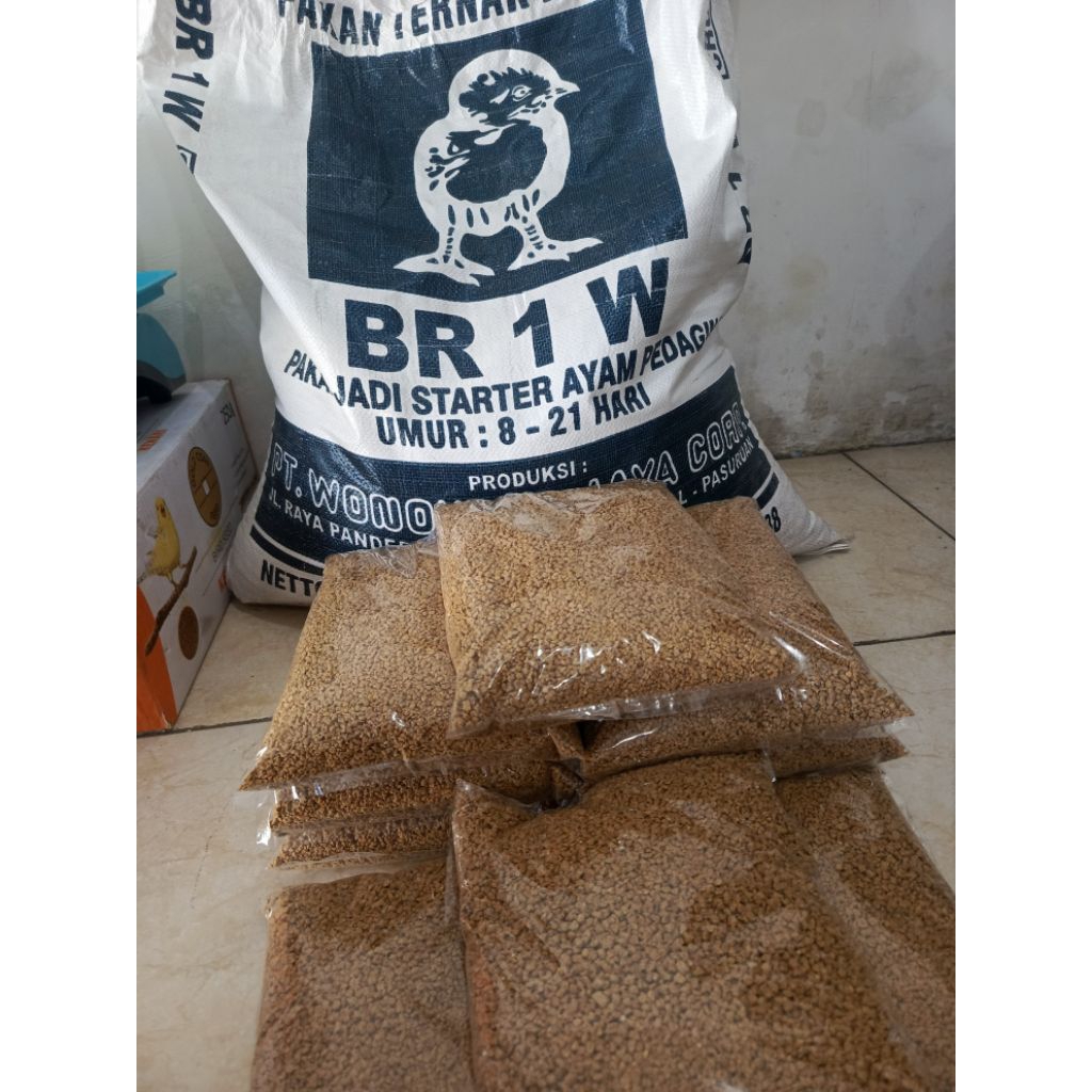 Pakan Ayam BR 1 Dan BR 2. Berat 1 Kg. "ORIGINAL"