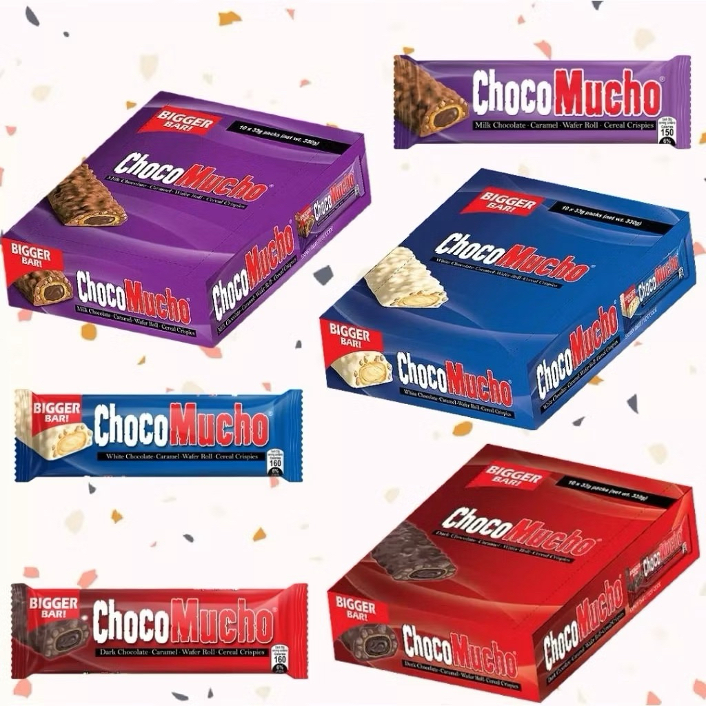 

Choco Mucho Dark/Milk/White Chocolate 300gr