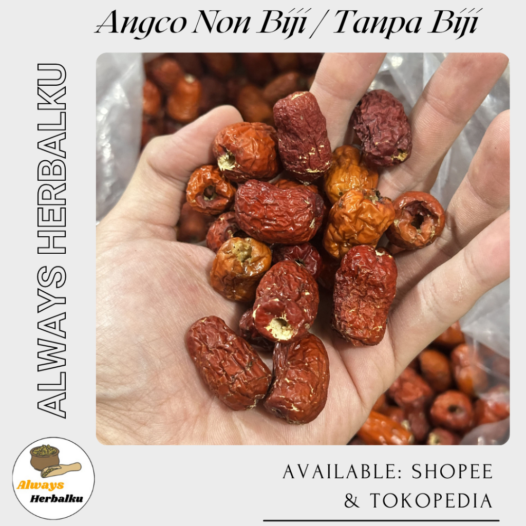 

Angco Tanpa Biji / Ango Non Biji / Seedless Red Dates -1kg
