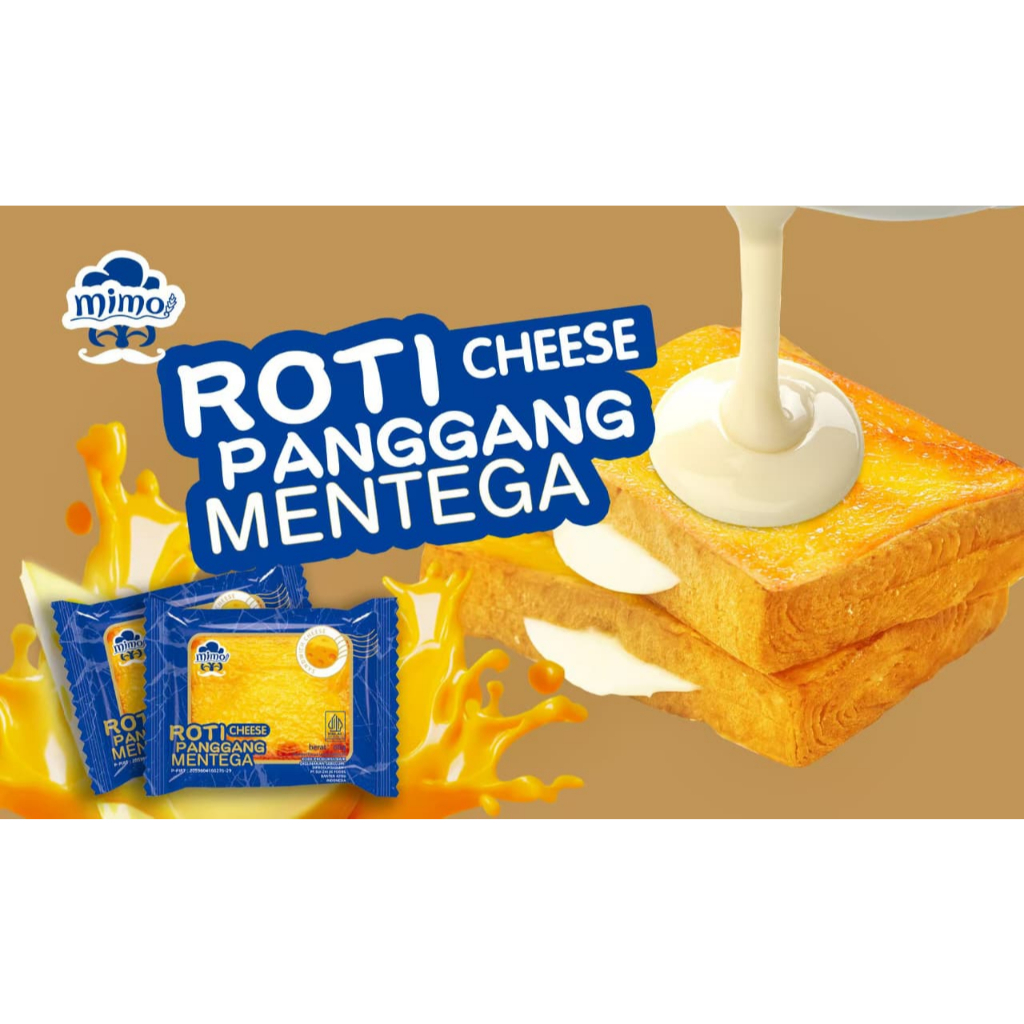 

ROTI MIMO HARGA SATUAN / ROTI CHEESE PANGGANG MENTEGA / ROTI MURAH SATUAN