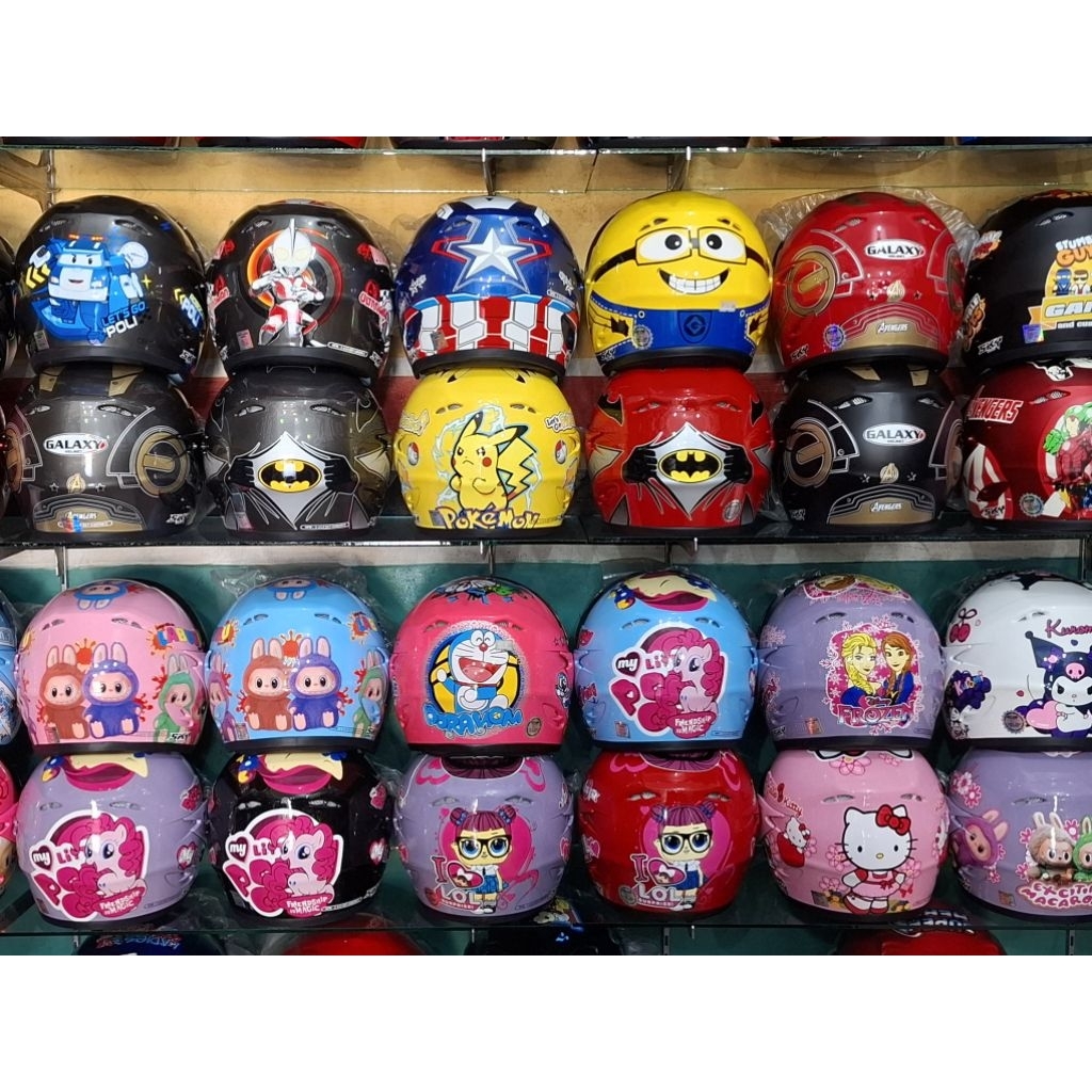 helm anak cewek / perempuan junior