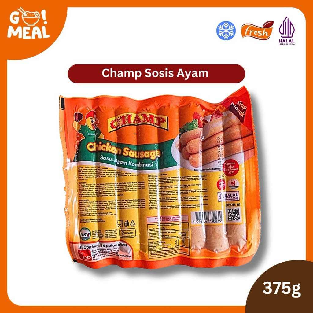 

SOSIS CHAMP AYAM / SOSIS MURAH / CHAMP AYAM