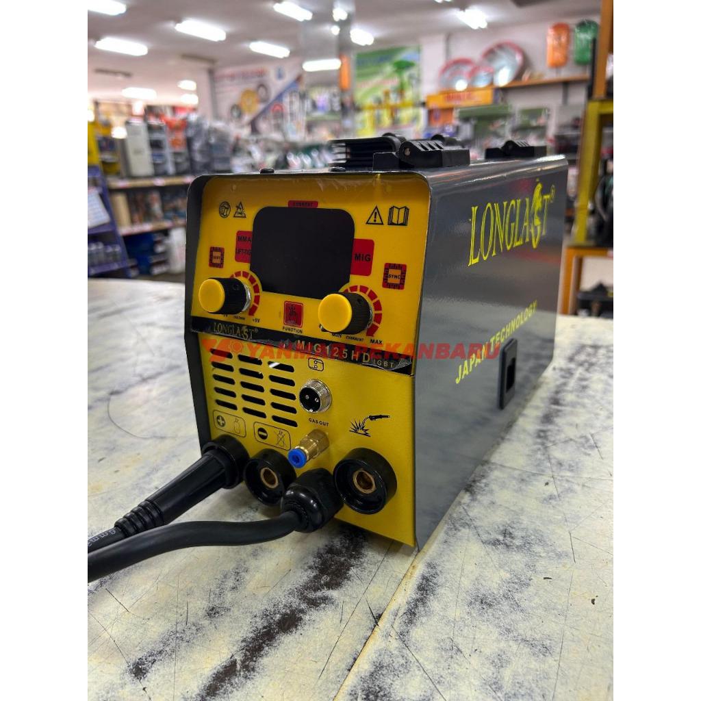 Mesin Las / Travo Las 3 IN 1 (MIG-MMA-TIG) LONGLAST MIG 125 HD
