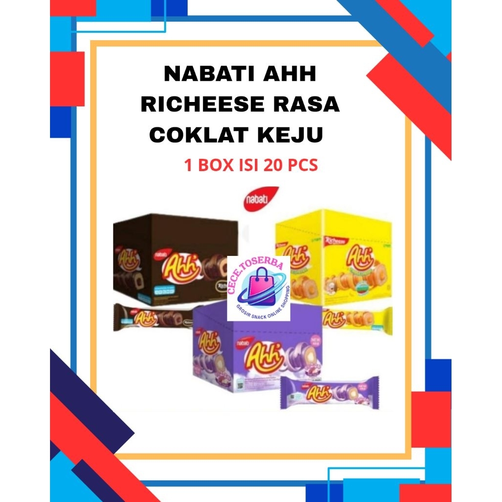 

Nabati Ahh 1 Box isi 4 gr x 20 Pcs