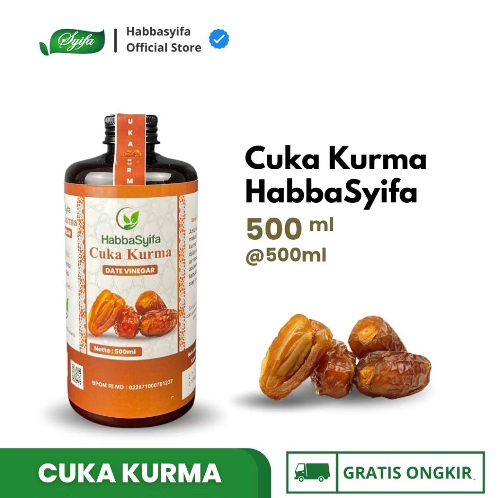 

Cuka Kurma 310ml & 500ml