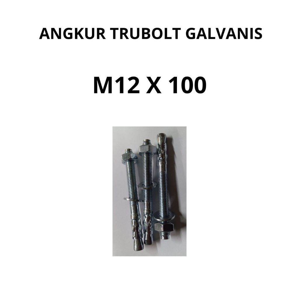 TRUBOLT WEDGE ANCHOR M12x100 - BDM