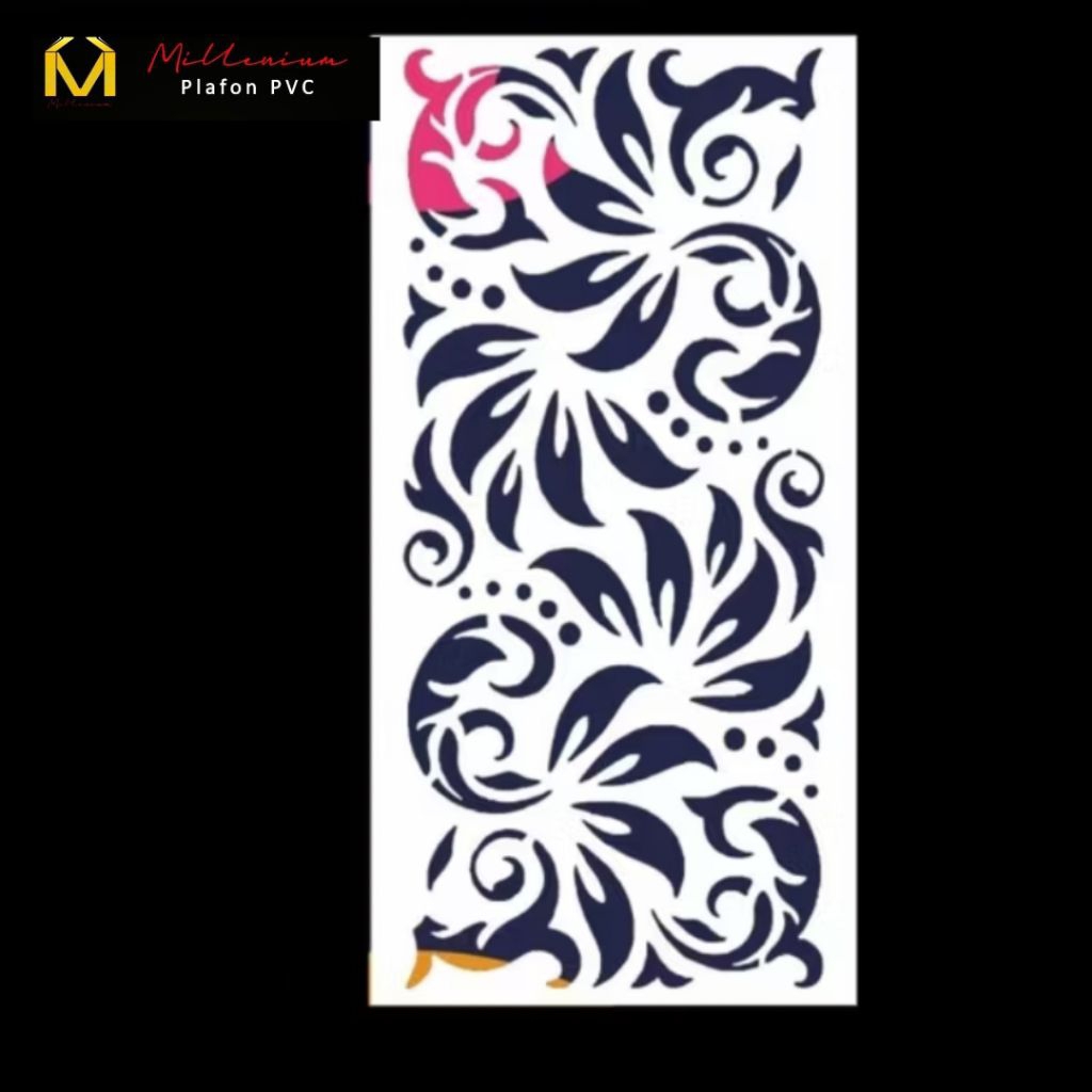 Krawangan PVC Board / Foam Board Ukuran 40 cm x 80 cm