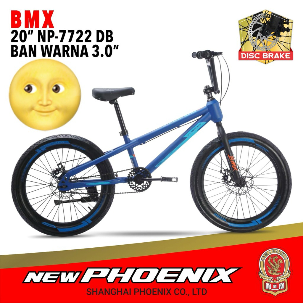 Sepeda BMX UKURAN 20 ROLET BAN 2.5 KABEL DALAM / SEPEDA ANAK BMX UKURAN 20 Rolet BAN 2.5 CAKRAM