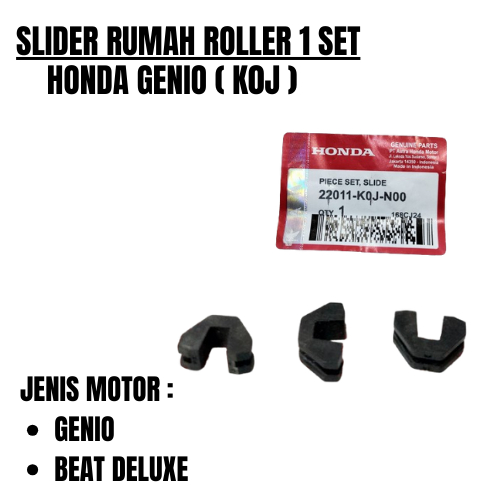 SLIDER RUMAH ROLLER GENIO BEAT DELUXE