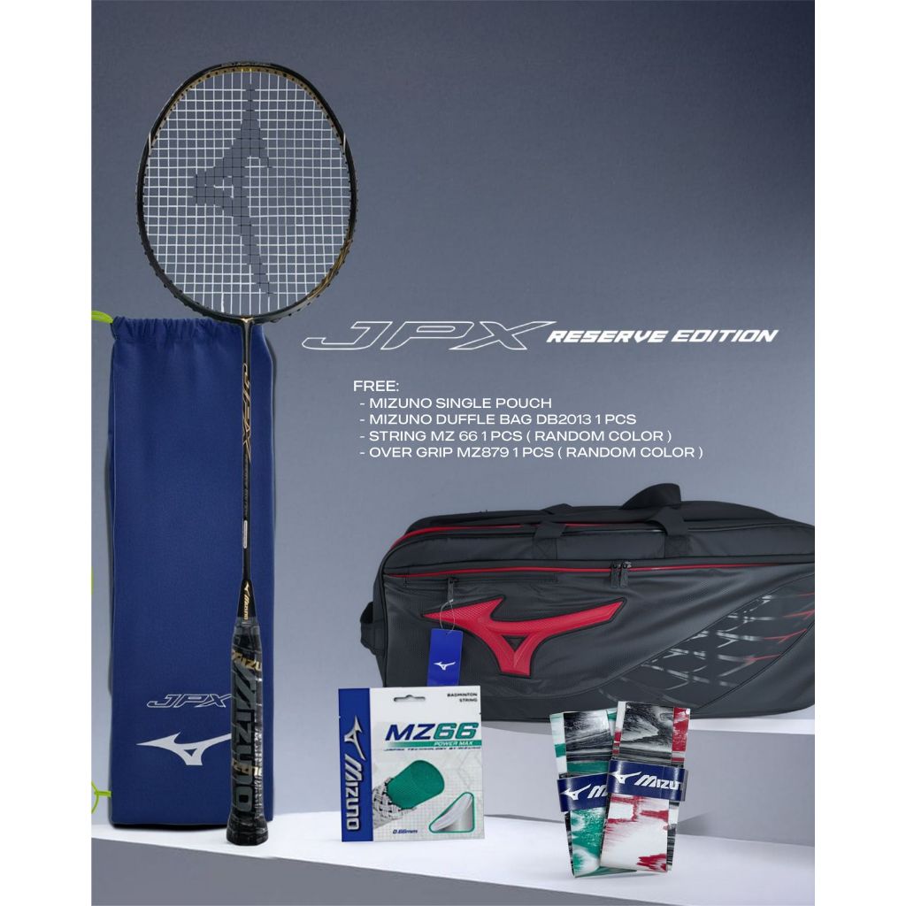 MIZUNO JPX RESERVE EDITION [3U] WITH DUFFLE BAG DB2012 BLACK - RED