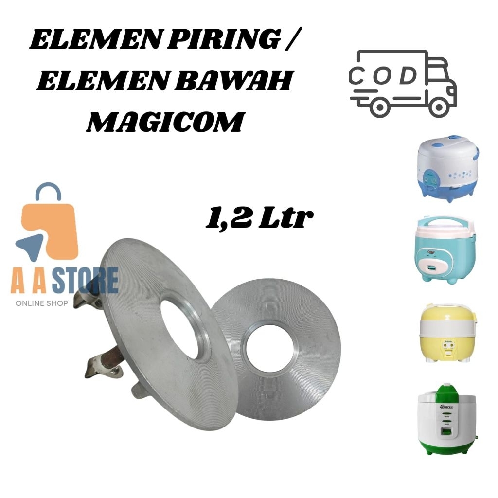 PIRINGAN PEMANAS MAGICOM / ELEMEN PEMANAS BAWAH / ELEMEN PEMANAS DUDUK / ELEMEN MAGICOM MIYAKO