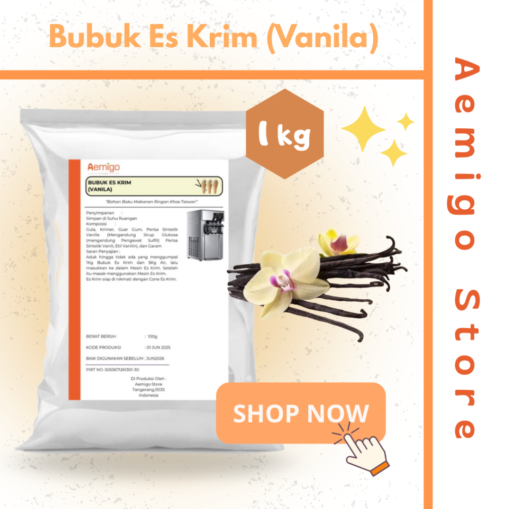 

BUBUK ES KRIM (VANILLA)