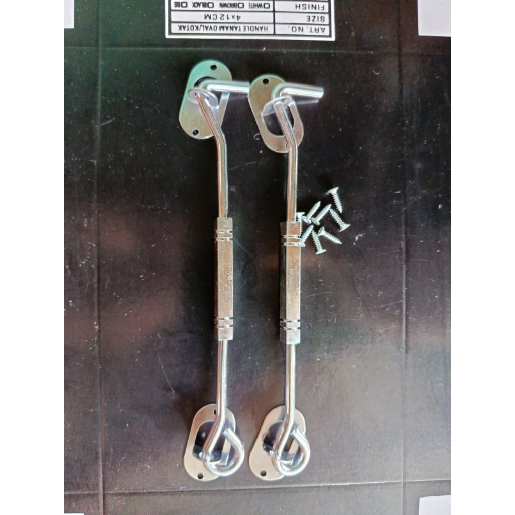 12 biji hak angin jendela / cantolan jendela / penahan jendela kayu rumah