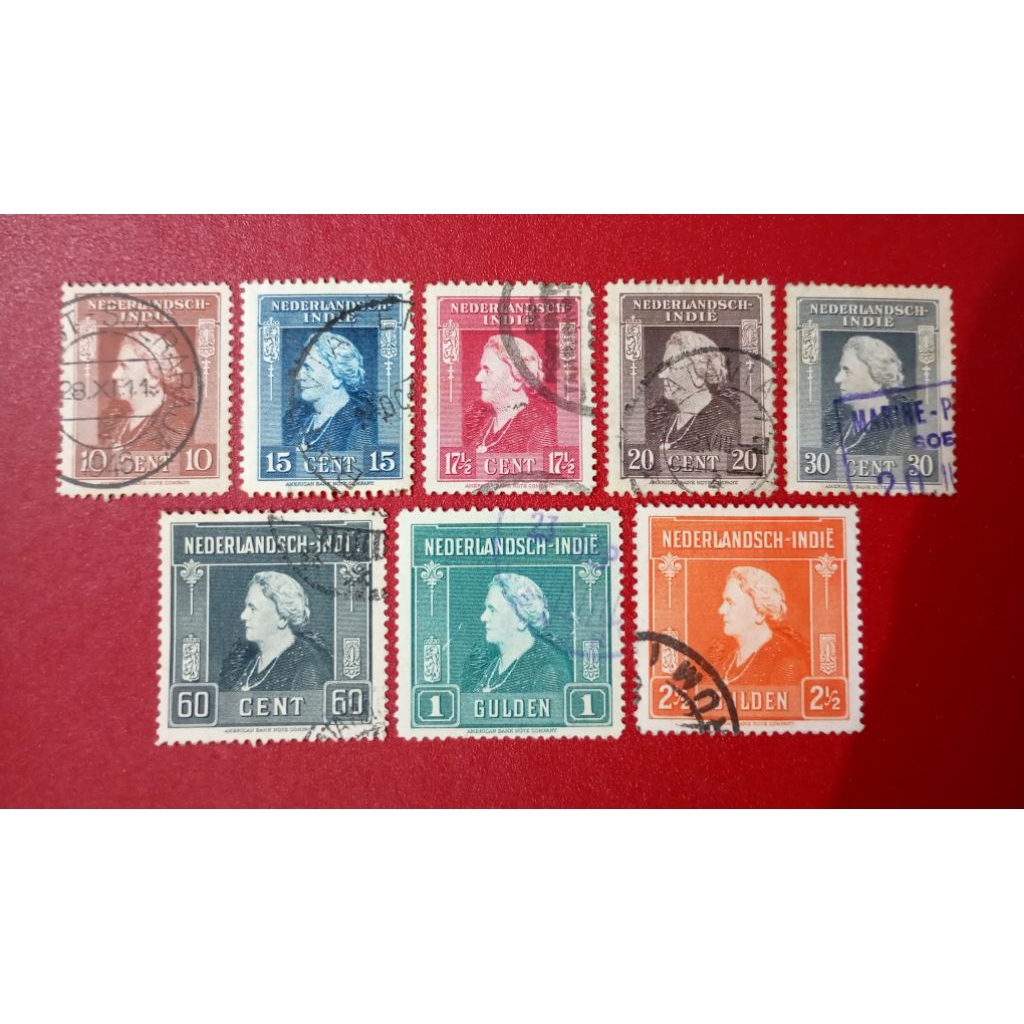 

PRANGKO NED INDIE RATU WILHELMINA 1945 - 1946