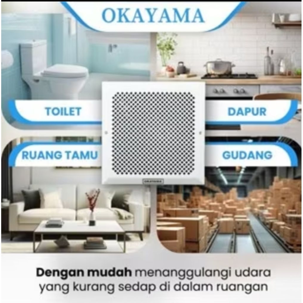 exhaust dinding 12inch okayama