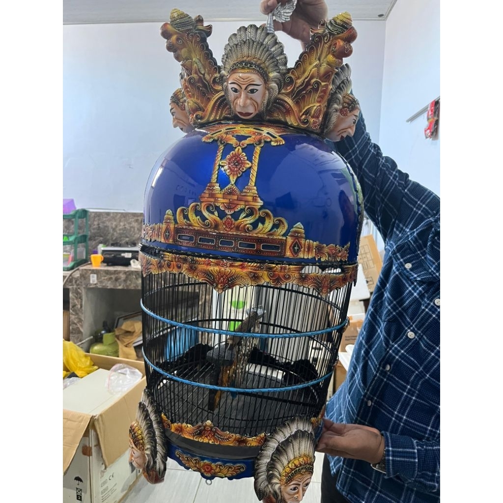 sangkar sultan perkutut lomba asli dari jawa