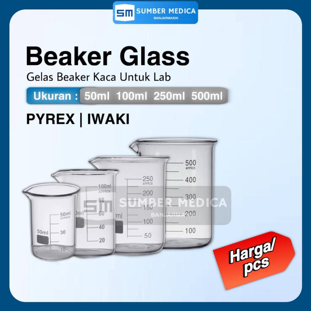 Beaker Glass / Gelas Beaker Kaca