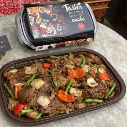 

Beef Black Pepper Tray - Medium Tray by Xin Kitchen