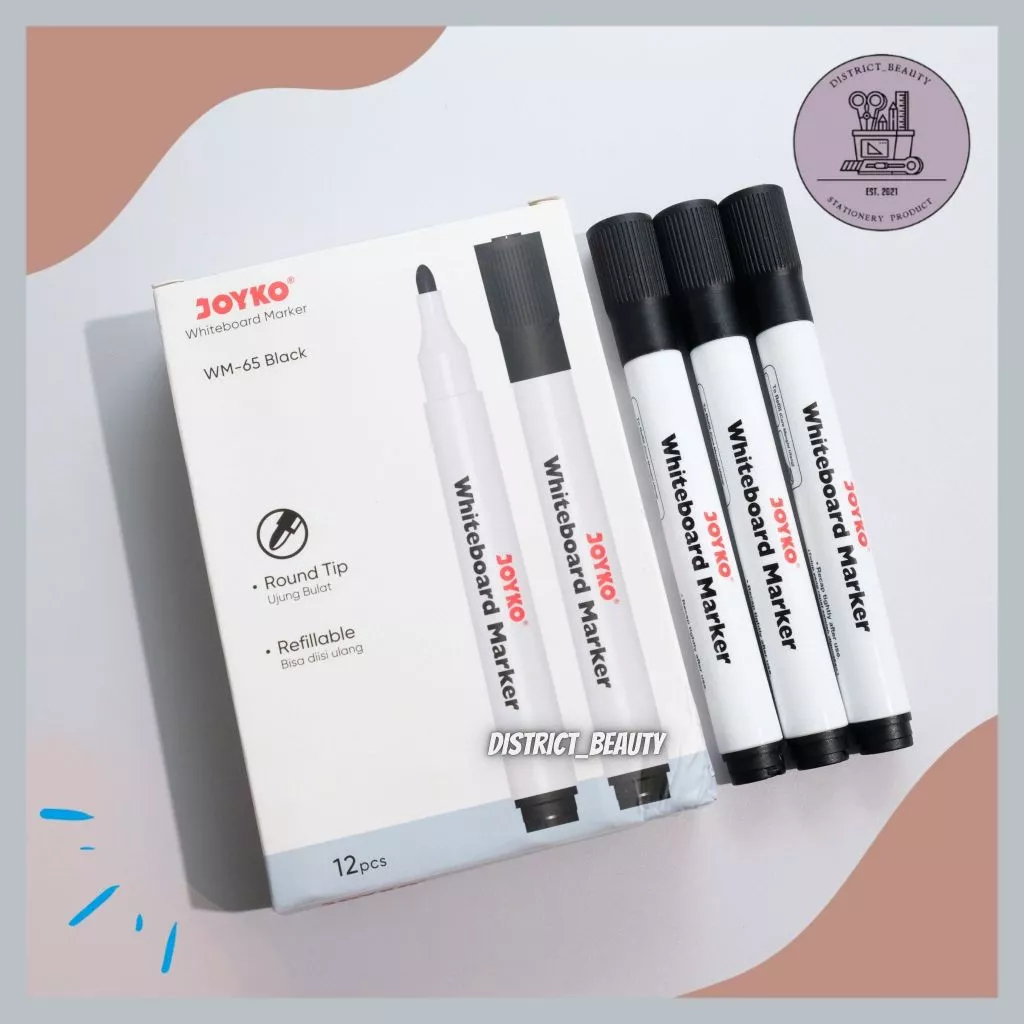 

Spidol Whiteboard Joyko WM-65