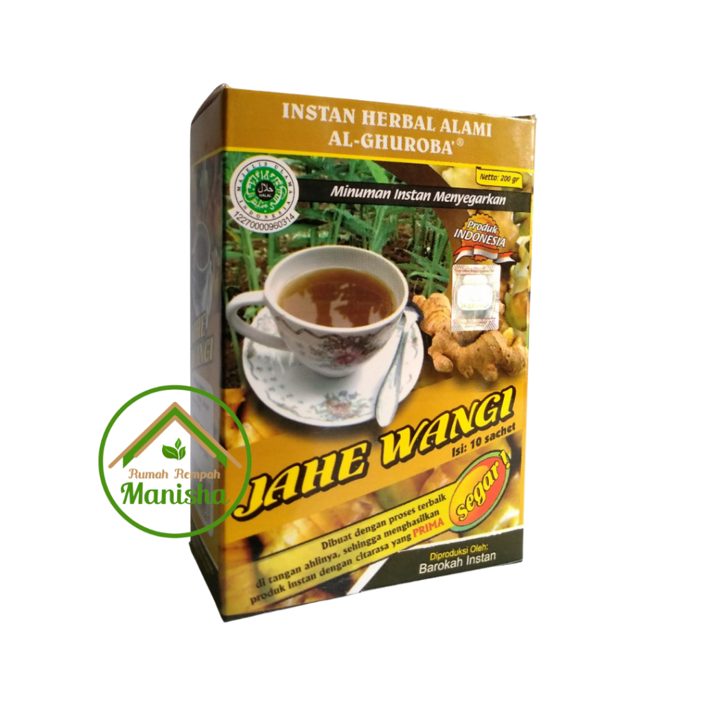 

Instan Jahe Wangi Herbal isi 10 Sachet Al-Ghuroba