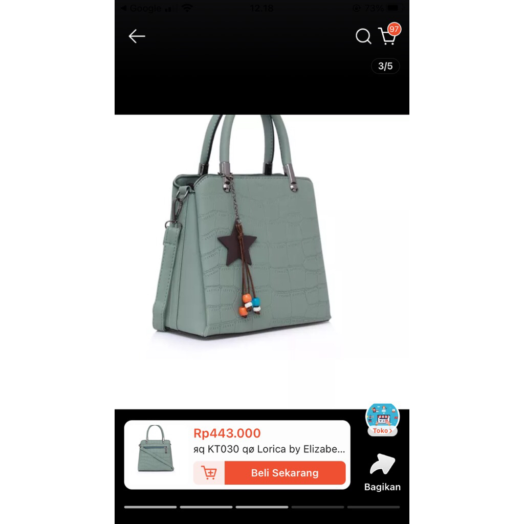 Tas Preloved/second Lorica by elizabeth