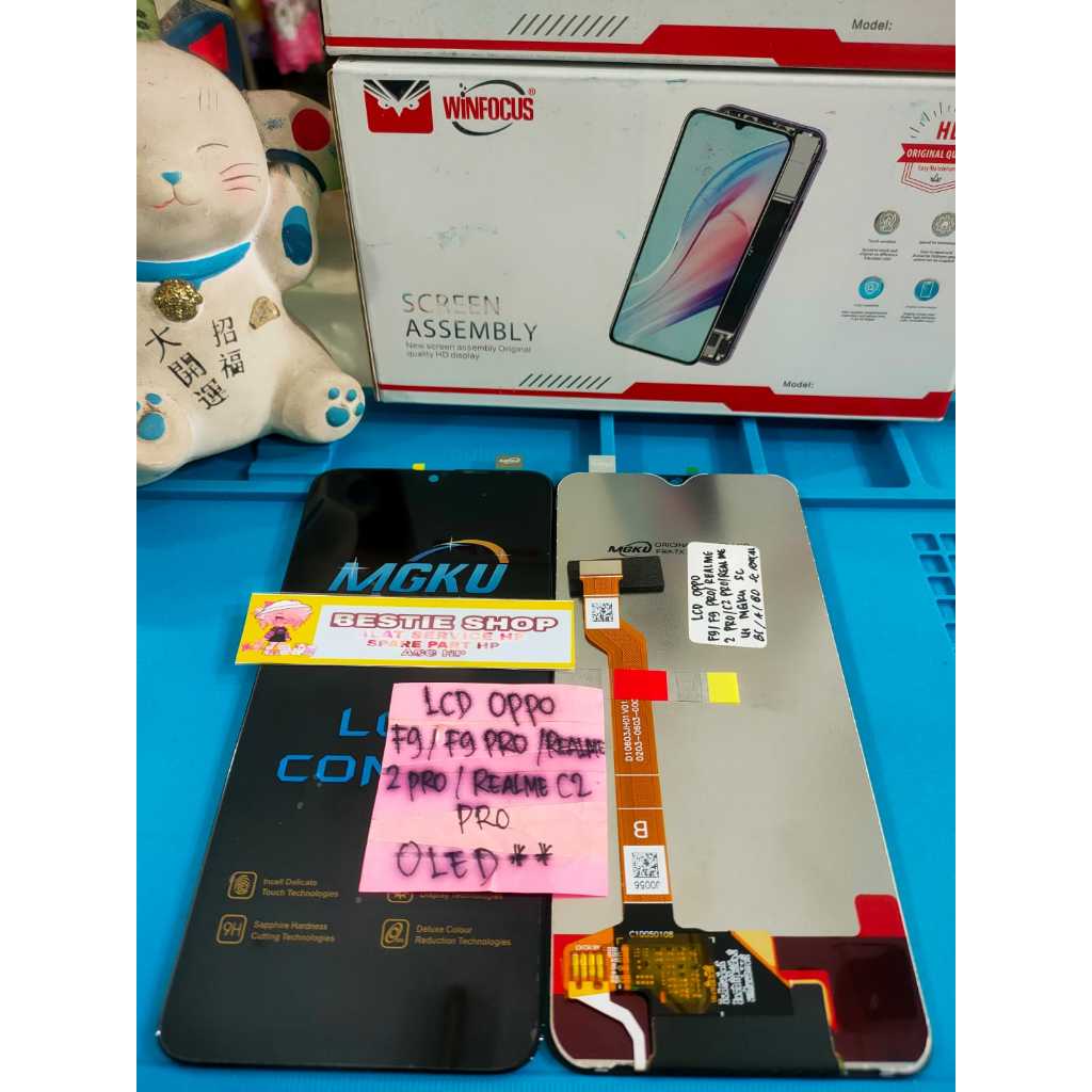 LCD FULLSETT  OPPO F9/F9 PRO/REALME 2 PRO/C2 PRO/U1