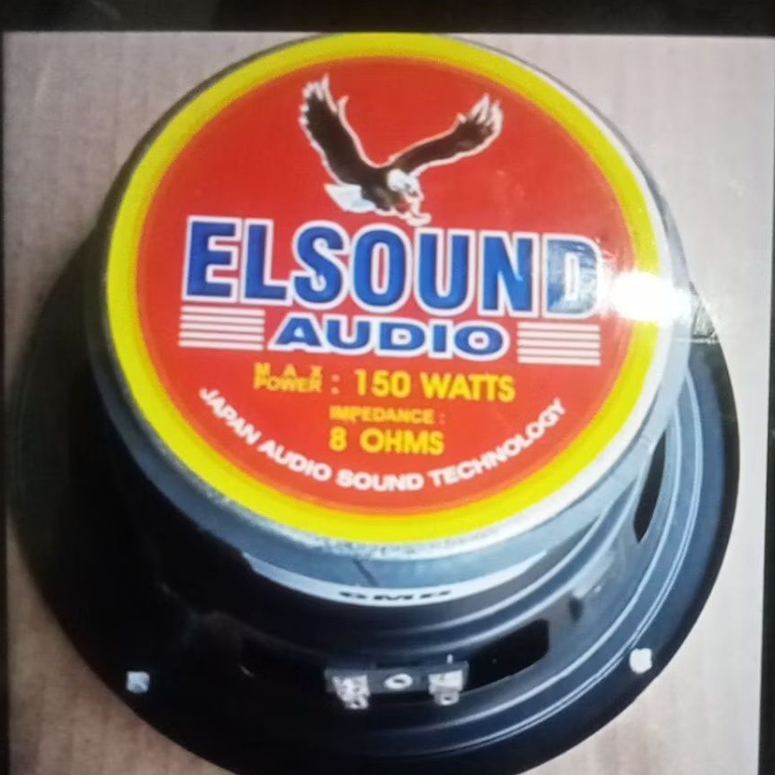 Speaker Elsound 6 inch magnet besar 150 watt 8 ohm