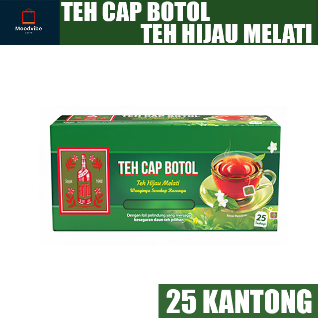 

Teh Cap Botol Teh Hijau Melati isi 25 Kantong