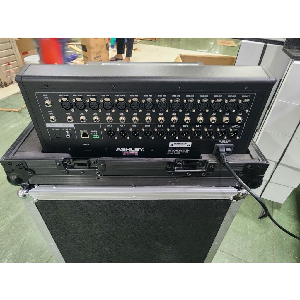 MIXER DIGITAL ASHLEY MVR16 / MVR 16 PLUS HARDCASE – ORIGINAL