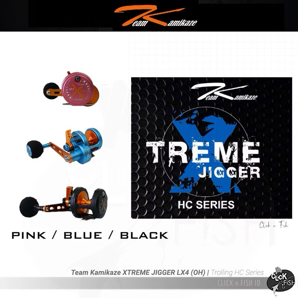 REEL OH KAMIKAZE EXTREME JIGGER LX4
