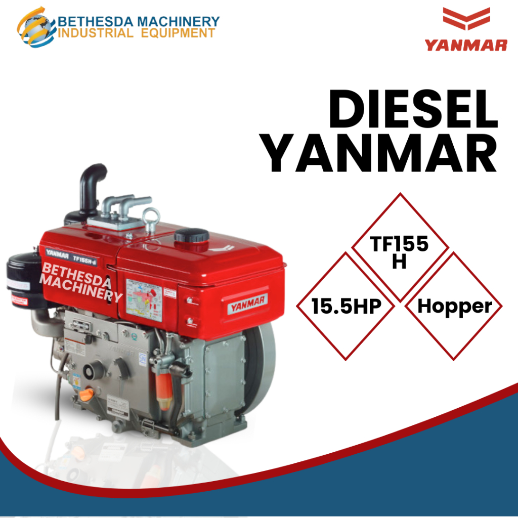 DIESEL 15.5 HP / 15.5Pk Mesin Diesel Yanmar TF 155 H-di