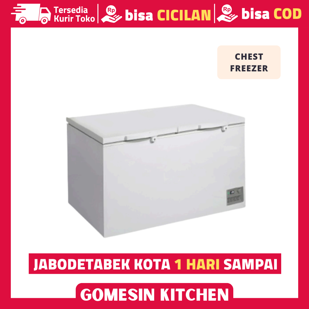 Chest Freezer Box 500 Liter Kapasitas Besar - Chest Freezer 500 Liter