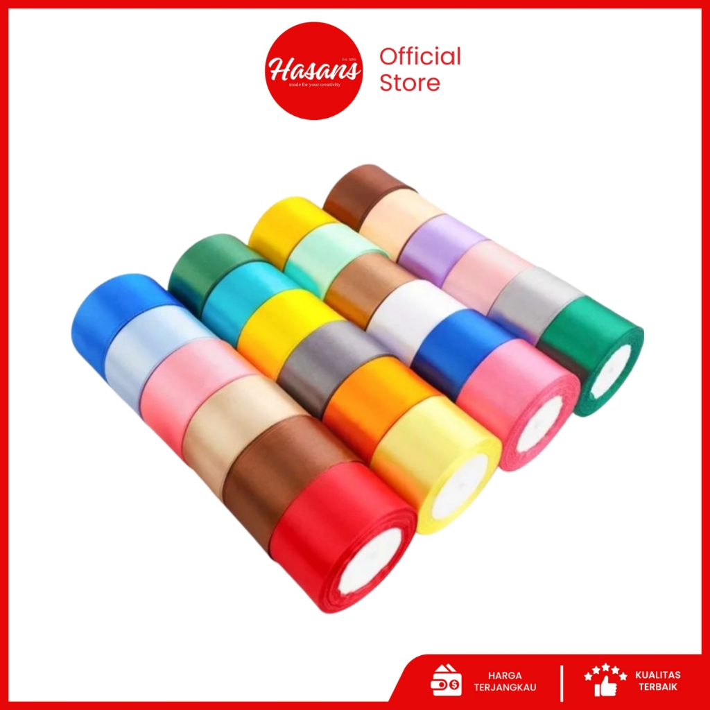 

[Part 2] Pita Satin 1 1/2 Inch / Pita Satin 4 Cm / Pita Satin Warna / Pita Kado / Pita Kain Warna / Pita Satin Polos Hl 1 1/2