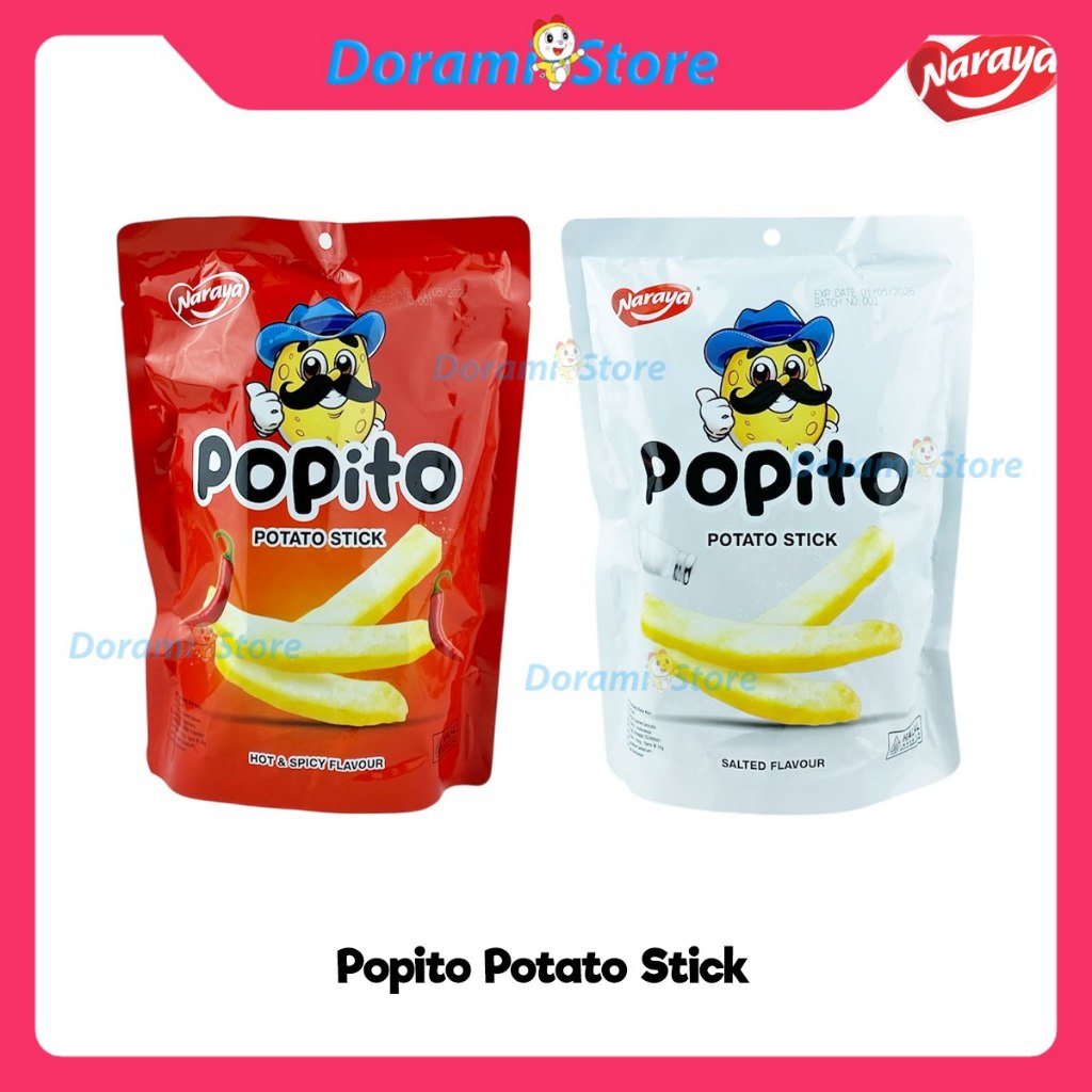 

Naraya Popito Stick Isi 5x20gr / Stick Kentang Renyah