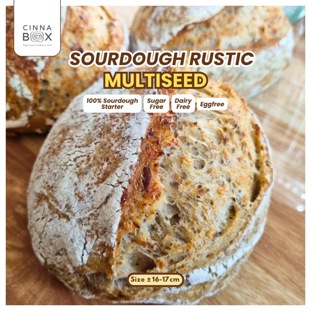 

SOURDOUGH RUSTIC MULTISEED/BIJI-BIJIAN