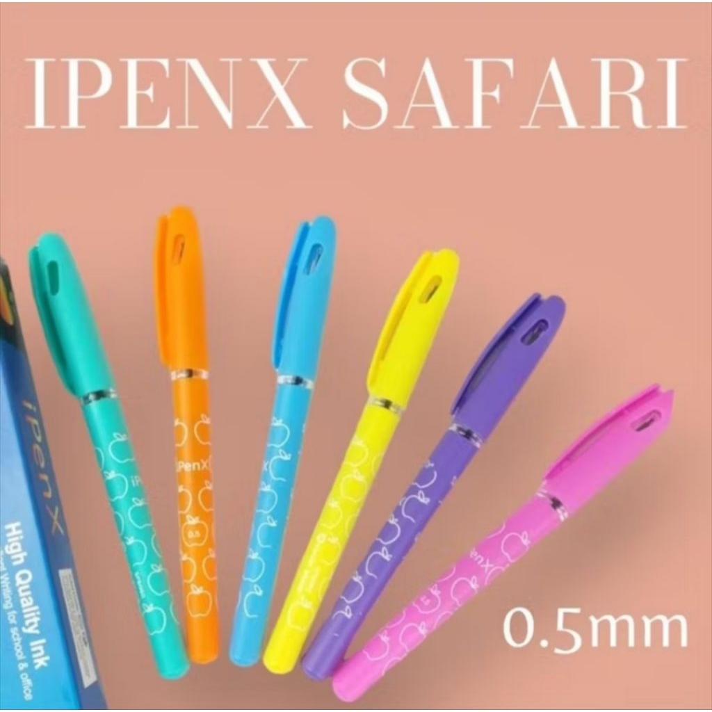 

1PACK (12PCS) PULPEN GEL IPEN / GEL APEL 0.5MM