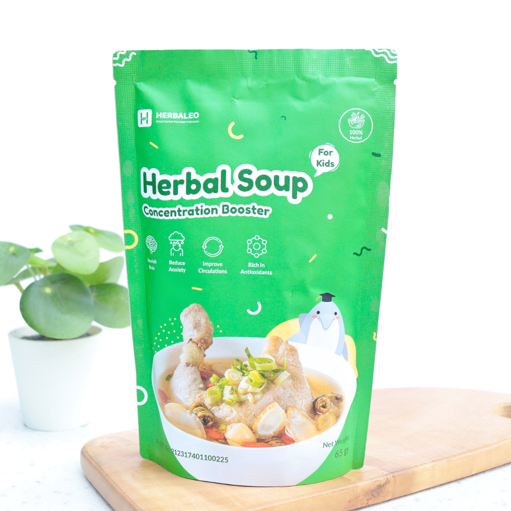 

HERBAL SOUP FOR KIDS CONCENTRATION BOOSTER - HERBALEO